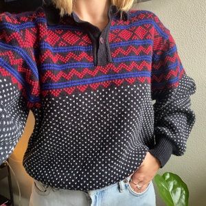 VINTAGE 80s Miller Sweater